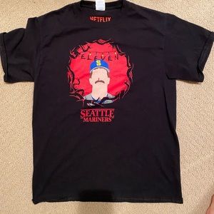 Stranger Things Seattle Mariners t-shirt